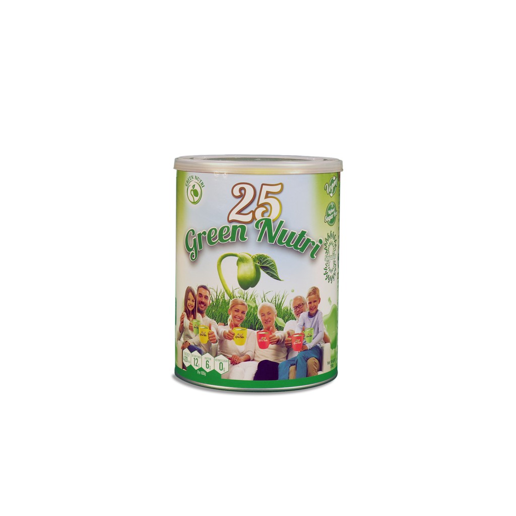 Sữa Ngũ Cốc 25 Green Nutri nhập khẩu Singapore chính hãng vị dịu nhẹ tự nhiên, thơm ngon, dễ hấp thu, không chất bảoquản