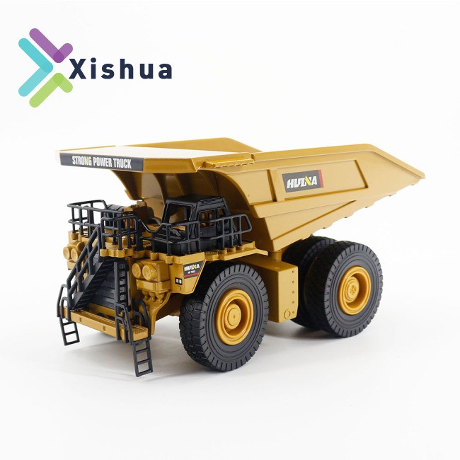 RU 1912 HuiNa Alloy Dumper Construction Toys Construction Vehicle Models 1:40 Scale Design For Kids