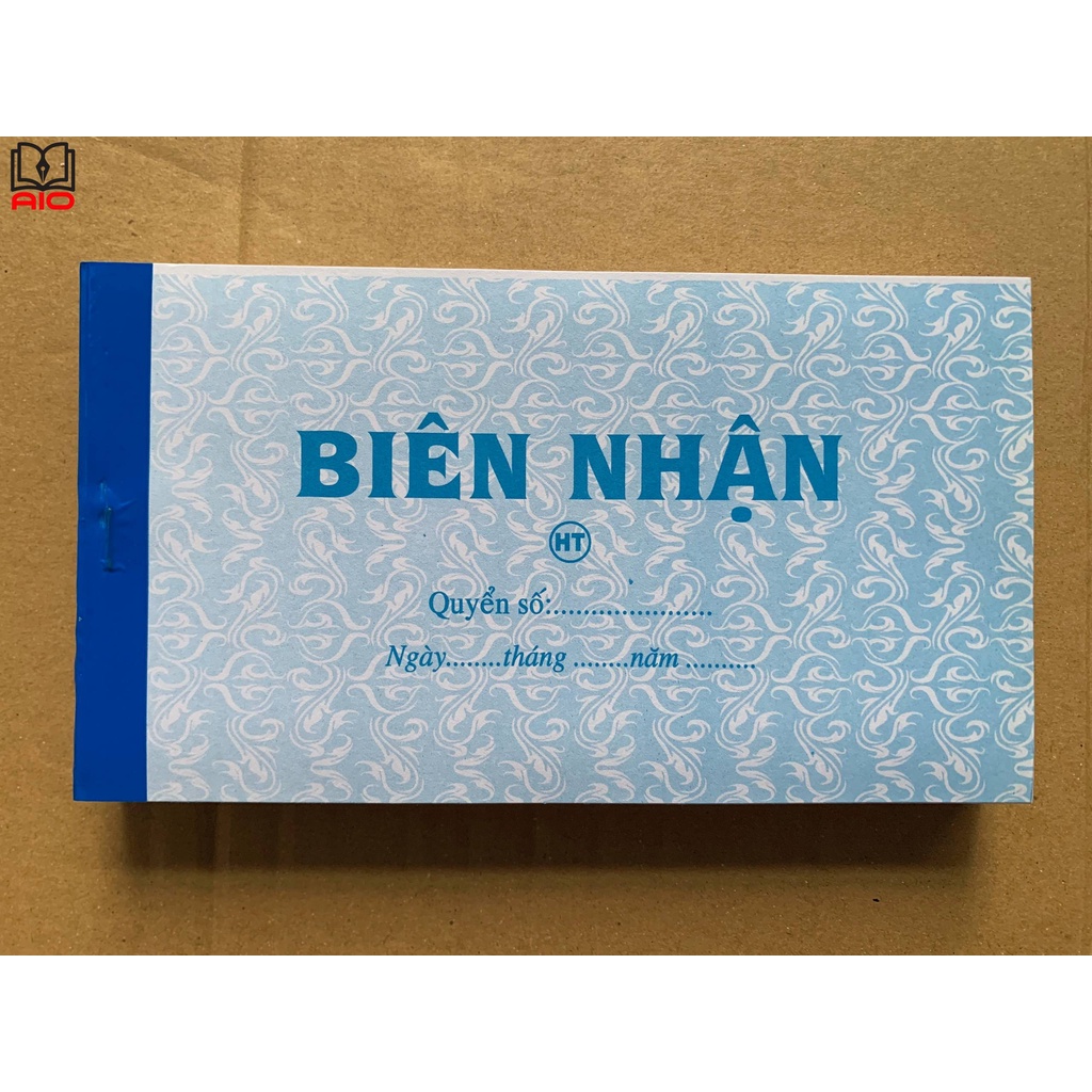 Biên nhận 1 liên - 10.5 x 19 cm ( 50 tờ )