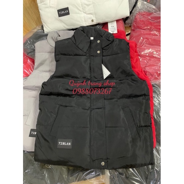 Áo phao gile nữảnh thật_sẵn hàng giao ngay