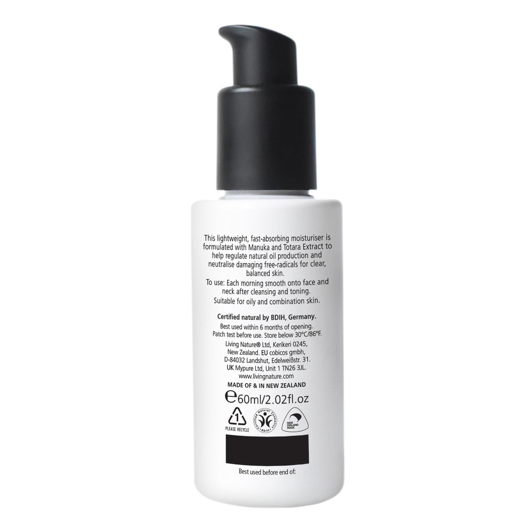 [Hỏa tốc] Lotion dưỡng ẩm ban ngày Living Nature Balancing Day Lotion 60ml