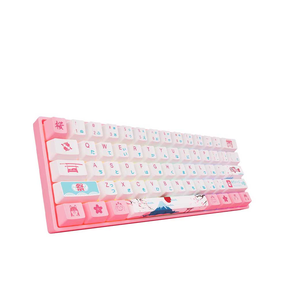 Bàn phím cơ AKKO 3061 World Tour Tokyo R2 RGB - Bảo Hành Chính Hãng