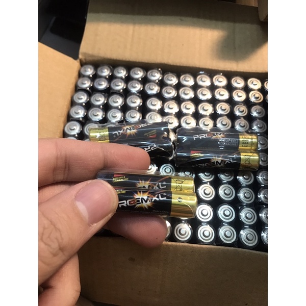 2 ĐÔI Pin AAA cho máy đo nồng độ oxy máu, thiết bị y tế, vỉ  pin Alkaline 1,5V AA/AAA xịn-Pin PREEMXL cao cấp