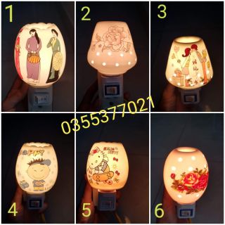 Đèn xông tinh dầu siêu cute - Đèn ngủ
