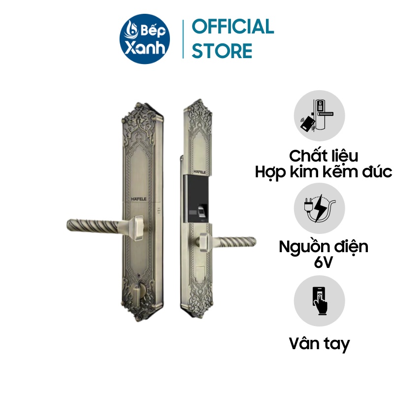 [FREESHIP HCM] Khóa Điện Tử Hafele EL10K 912.05.314 - Màu Đồng Mờ Cổ