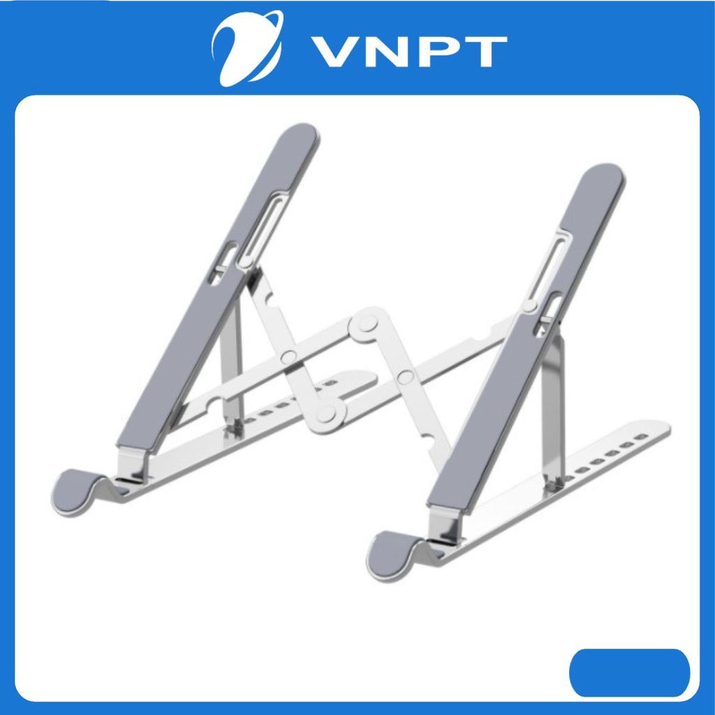 Đế Tản Nhiệt Laptop Nhôm Gấp Gọn 17 inch, 15.6 inch, 14 inch Cao Cấp Để Bàn Có Thể Điều Chỉnh Độ Cao Độ N3 Full