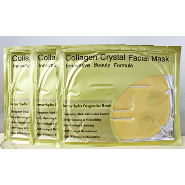 Mặt nạ Collagen vàng Crystal Facial Mask