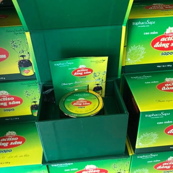 Cao Mềm Actiso - Đảng Sâm Sapa - TRAPHACOSAPA - Bổ Tỳ, Bổ Gan, Hạ Men Gan, Căng Thẳng Mệt Mỏi