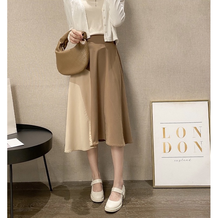 Giày da nữ cao gót Mary Janes quai ngang thiết kế sang trọng mùa thu mới 2022 Hàn Quốc, M202