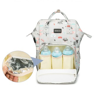 BALO BỈM SỮA ĐA NĂNG CÓ CỔNG SẠC (MÃ BMK020)