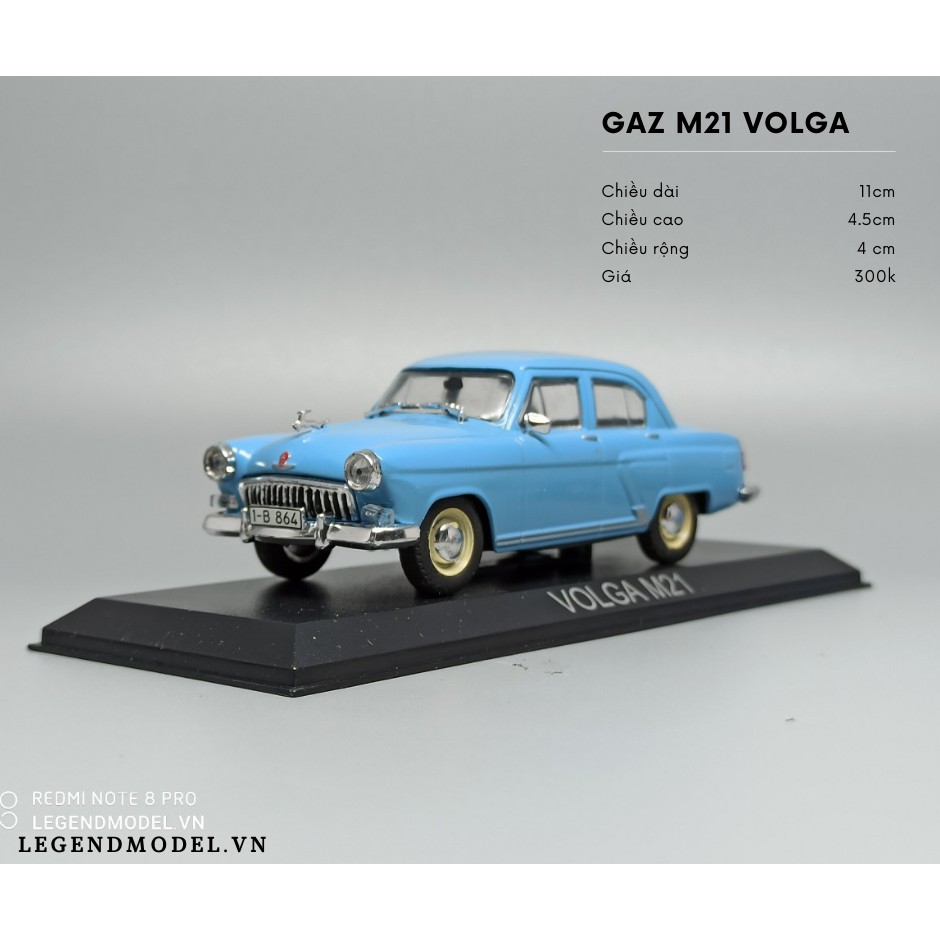 Mô hình xe Gaz M21 Volga
