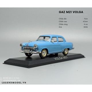 Mô hình xe gaz m21 volga