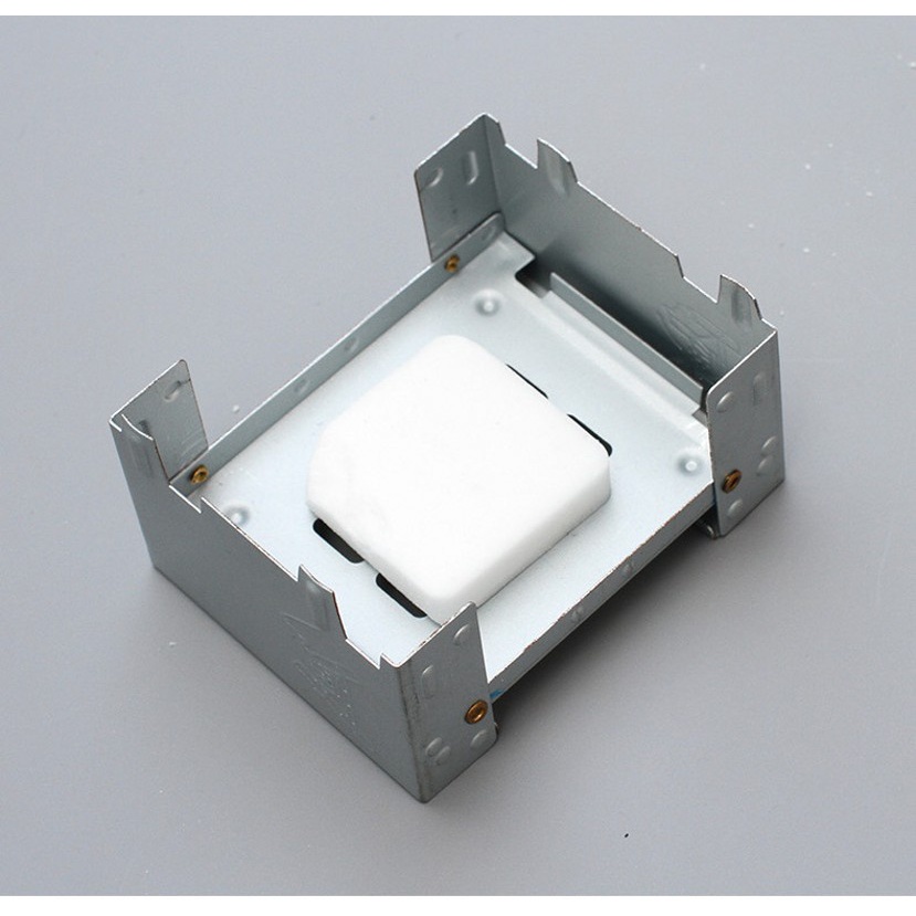 Bếp Cồn Mini Chống Gió 9.8x7.5x2cm Tiện Lợi Khi Đi Dã Ngoại
