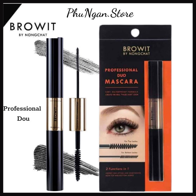 Mascara 2 đầu Browit by Nongchat Professional Dou Thái Lan