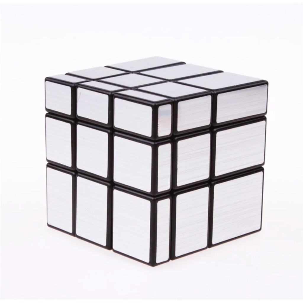 Khối Rubik 3x3 X 3 Tráng Gương Màu Bạc