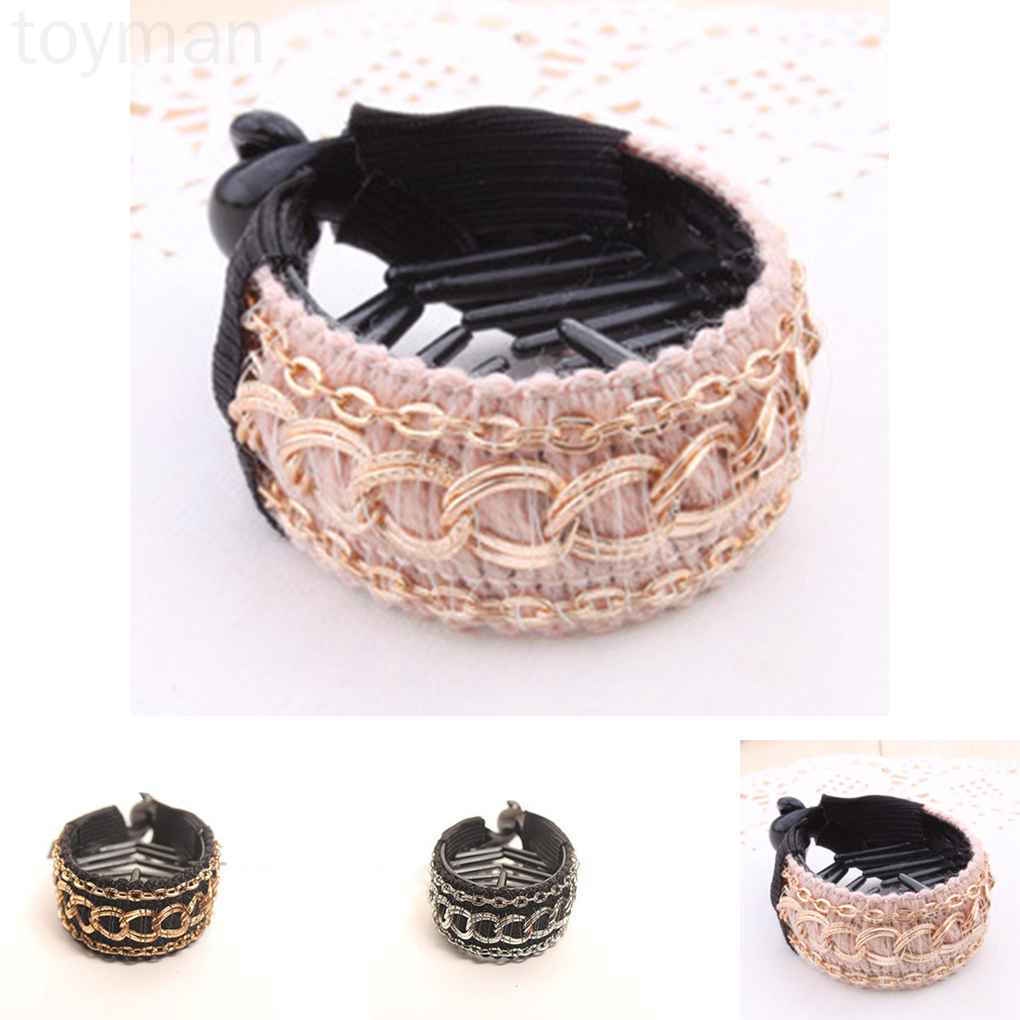 Dây Buộc Tóc Đính Đá Lấp Lánh Cho Nữ