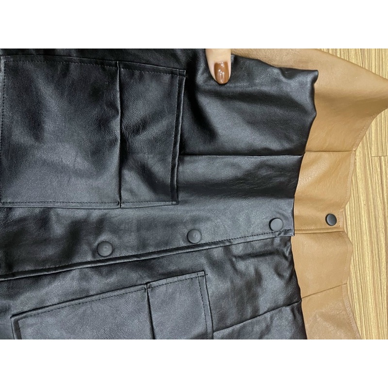 Chân váy da bigsize gọn dáng HC01