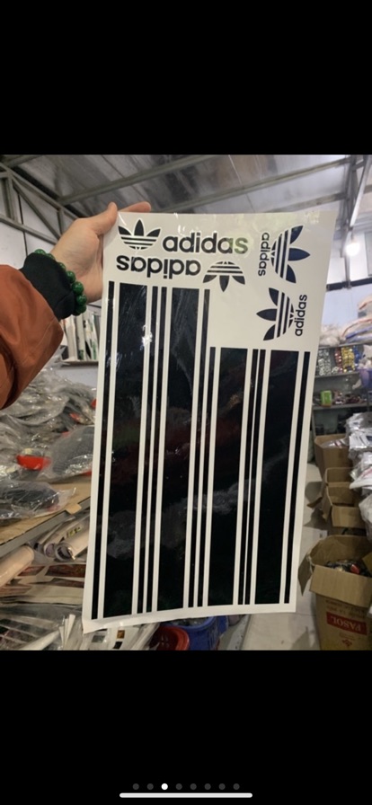 Tem Adidas SH Việt Cán 3 Lớp Chống Phai Màu