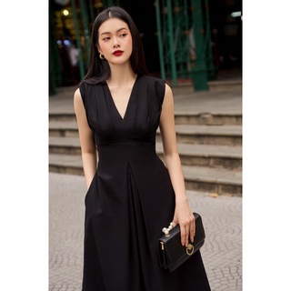 OLV - Đầm Midnight V Neck Dress