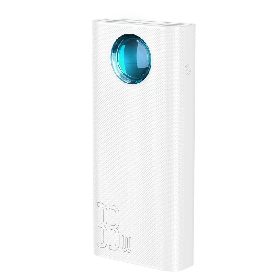 Pin sạc dự phòng Baseus Amblight Quick Charge 30000mAh PD3.0 + QC3.0 hỗ trợ sạc nhanh đến 33W dành cho Macbook