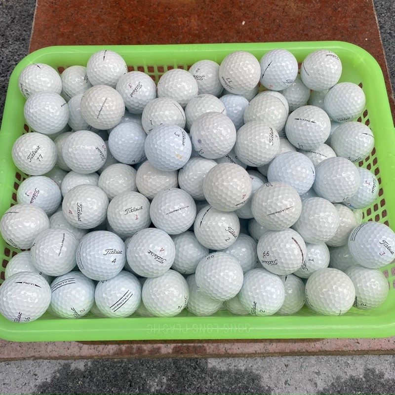 Bóng golf cũ Titleist Pro V1x loại đẹp 98-99% nguyên bản ko sơn lại