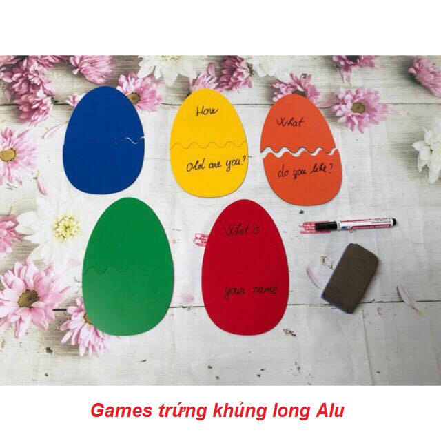 Đồ Dùng Dạy Học Trứng Khủng Long VPPT&amp;T Có Nam Châm Dính Bảng ( Alu ) TAL - 0412