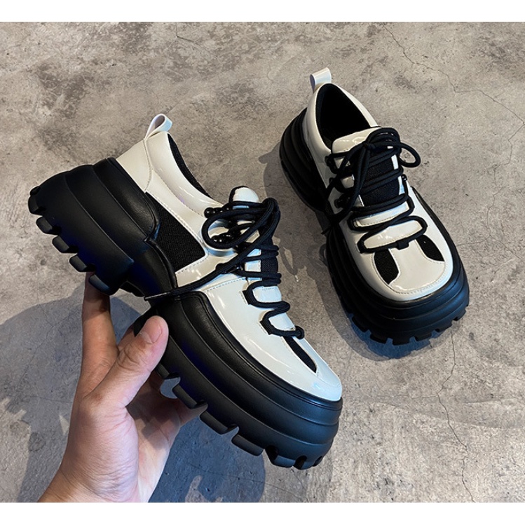 - Giày da nữ giày oxford cách điệu tăng chiều cao 7 cm độc quyền jinxstoregirls phong cách HQ