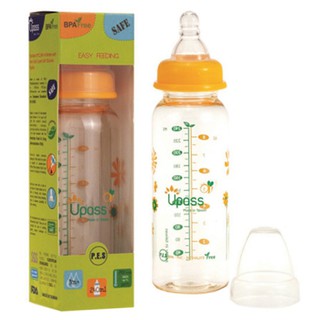 bìn sữa UPASS PES cổ thường 240ml