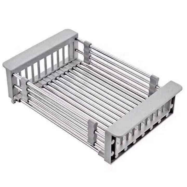 [rẻ vô địch] Kệ INOX cao cấp gác bồn rửa kéo giãn thông minh