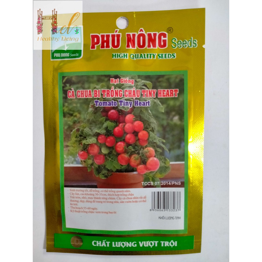 Hạt Giống Cà Chua Bi Đỏ Lùn Trồng Chậu - Phú Nông Seeds