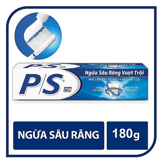 Kem đánh răng PS ngừa sâu răng vượt trội 180g