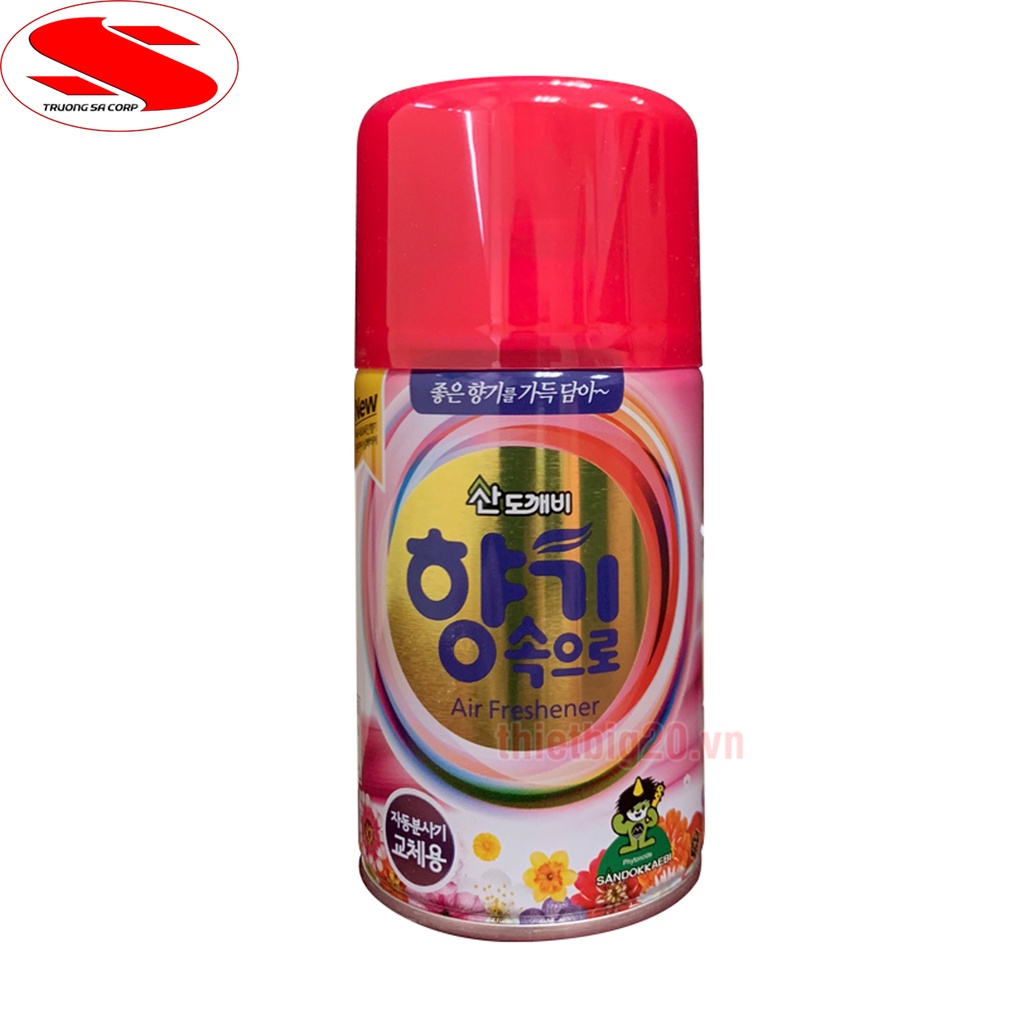 Bình nước hoa xịt khử mùi xe ô tô và xịt phòng của Hàn Quốc  XITTHOM_CAFE