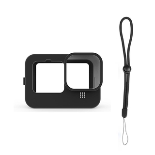 Gopro Hero 9" Camera Protective Case With Tempered Glass