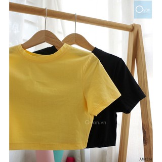Áo croptop thun Nữ ôm OvanMade AM4314
