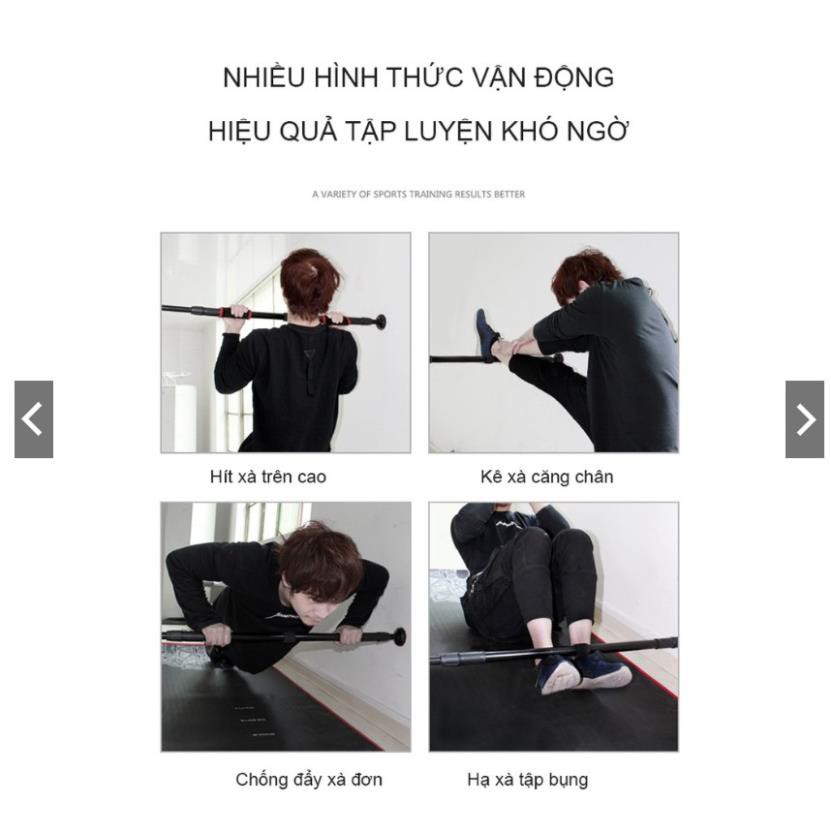 [SALE OFF] Xà đơn gắn cửa, Treo tường 2020 chốt chống xoay 360(Tặng găng tay)