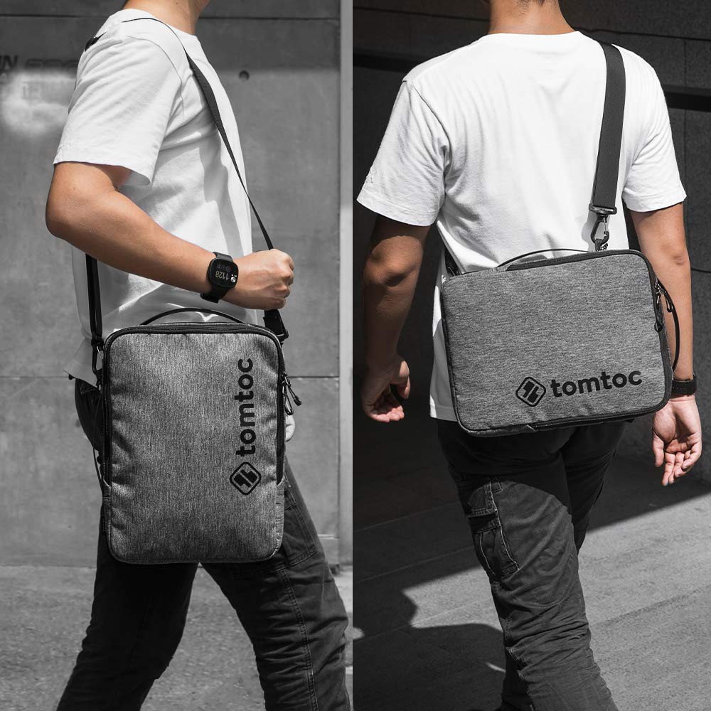 Túi xách chống sốc Tomtoc Urban Shoulder Bags cho Macbook / Ultrabook / Surface 13/15 inch - (H14) - Hàng Chính Hãng