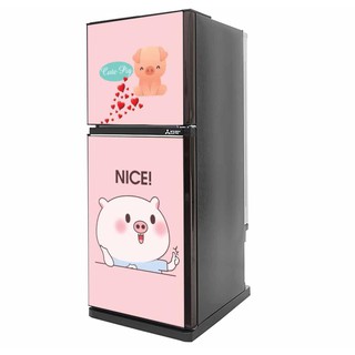 Decal dán tủ lạnh hàng đặt trước 3 ngày là có - rất nhiều mẫu