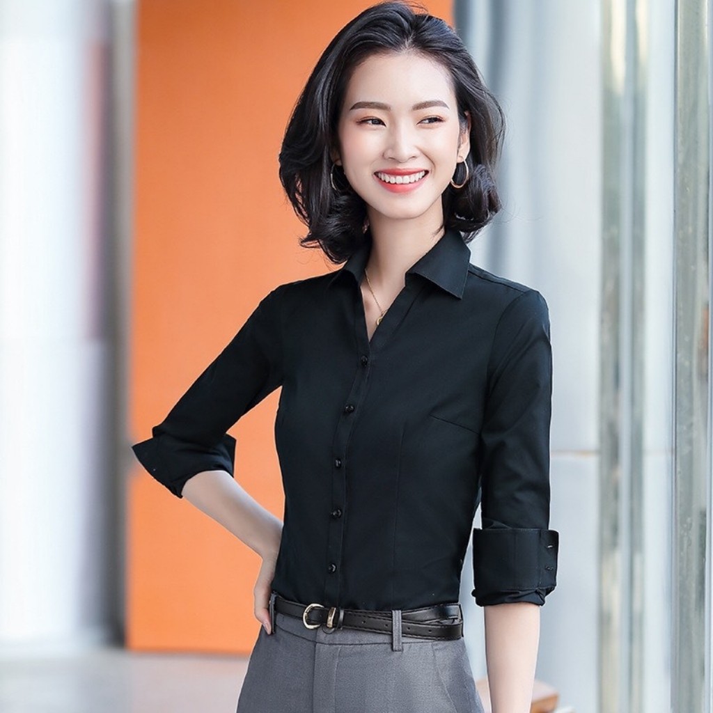 Áo Sơ Mi Nữ Dài Tay Thời Trang PONIVA Cao Cấp | BigBuy360 - bigbuy360.vn