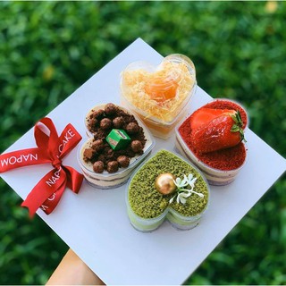 (50) ly tim bánh mousse (KO NẮP )