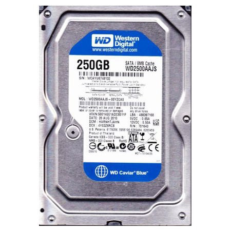 HDD 250g Western Blue