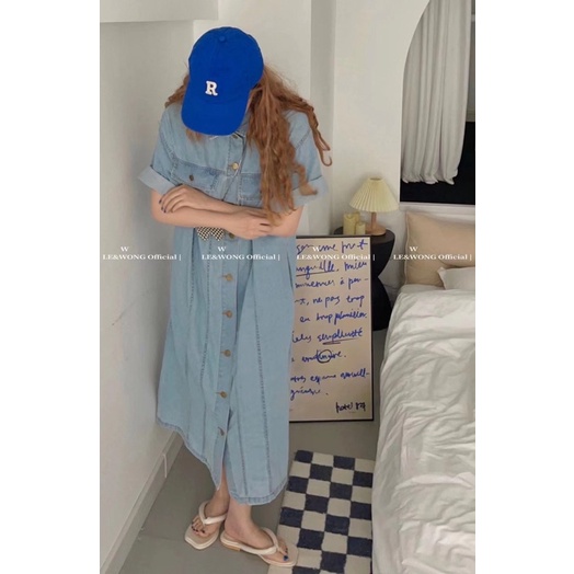 VÁY DENIM PHONG CÁCH CHÂU ÂU