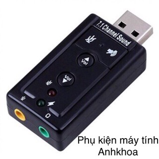 Usb ra âm thanh 7.1