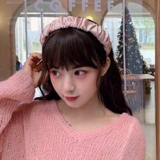 Bờm vải lụa rút nhún xinh xắn