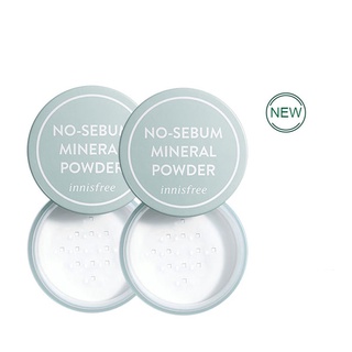 Bột cài đặt khoáng NO-SEBUM 5g X 2 innisfree