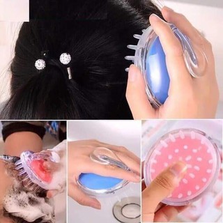 Lược Gội Đầu, Massage Đầu Thư Giản Giúp Làm Sach Da Đầu, Tẩy Tế Bào Khi Gội Đầu