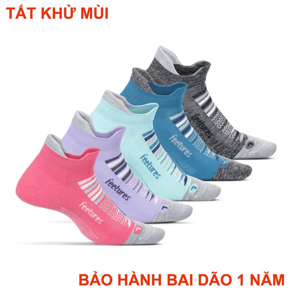 Combo 10 đôi Tất thể thao xuất khẩu Feetures Nâng niu bàn chân Việt.