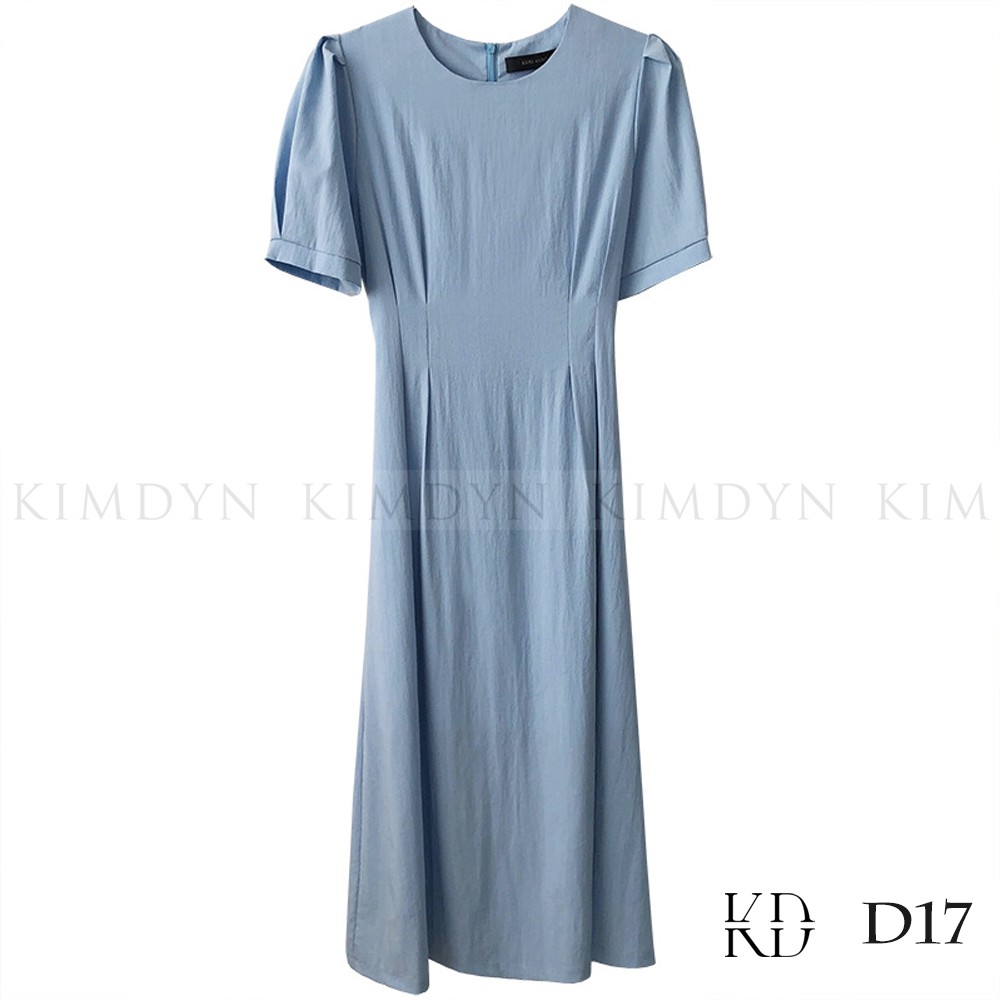 Đầm xoè vintage cổ cao thanh lịch [KDD17] | BigBuy360 - bigbuy360.vn