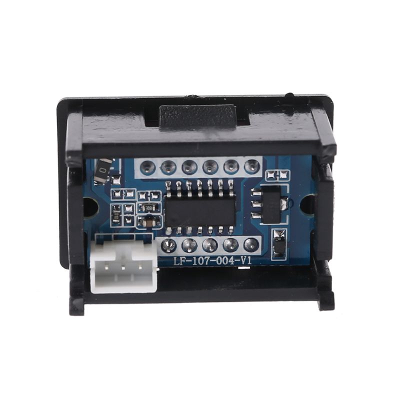 Vôn Kế Điện Tử 3 Số DC 0-100V 0.36&quot; Cho Xe Hơi