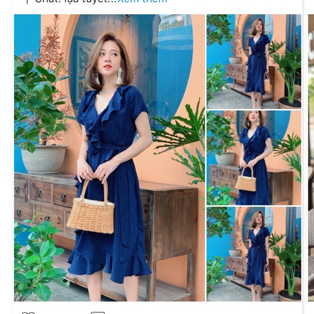 Đầm nhún bèo