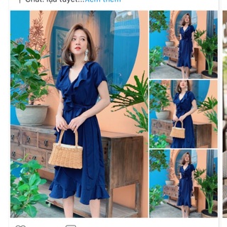 Đầm nhún bèo